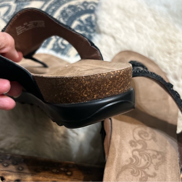 Dansko Pamela Jewelled Sandal Thong 9.5-10 - Picture 9 of 14